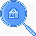 Loupe Recherche Agent Immobilier Icon