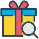 Cadeau de recherche  Icône