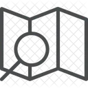 Carte Lieu De Recherche Emplacement De Recherche Icône
