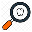 Recherche De Caries Dentaire Recherche Icône