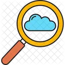 Recherche Nuage Recherche Nuage Icône