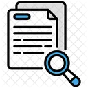 Recherche De Documents Icon