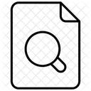 Recherche de fichier  Icône