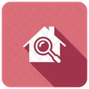 Loupe Immobilier Recherche Icon