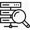 Serveur Recherche Loupe Icon