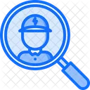 Recherche Homme Electricien Icône