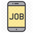 Recherche En Ligne Emploi Mobile Recherche Demploi Sur Mobile Recherche Demploi Icône