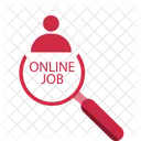 Emploi Poste Vacant Recherche Icône