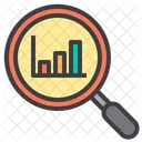 Recherche Demploi Recherche Demploi Graphique A Barres Icône