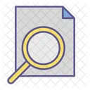 Document Boucle Recherche Icon