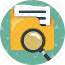 Gestion De Fichiers Ordinateur Documents Icône
