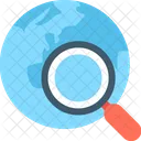 Recherche Localisation Internet Icon