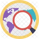 Recherche Localisation Exploration Icon