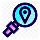 Emplacement Lieu Recherche Icon