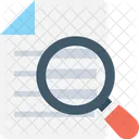 Recherche Fichier Virus Icône