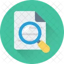 Recherche Fichier Virus Icône