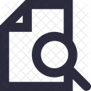 Recherche Fichier Virus Icône