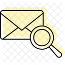 Courrier Recherche Loupe Icône