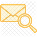 Courrier Recherche Loupe Icône