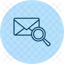 Courrier Recherche Loupe Icône