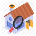 Maison Recherche Inspection Icon