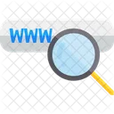 Recherche Web Page Icon