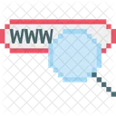 Recherche Web Page Icon