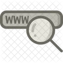 Recherche Web Page Icon