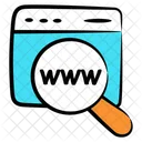 Recherche Sur Le Web Optimisation Des Moteurs De Recherche Site Web Icône