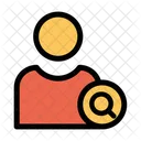 Recherche d'utilisateur  Icône