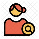 Recherche d'utilisateur  Icône