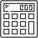 Taschenrechner Buchhaltungsgerat Mathematisches Werkzeug Symbol