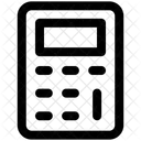 Mathe Rechner Maschine Symbol