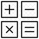 Taschenrechner Mathematik Technik Icon