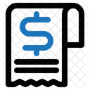 Rechnung Scheck Finanzen Symbol