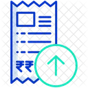 Rechnung hochladen  Symbol