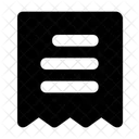 Rechnung  Symbol