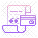 Rechnungszahlung  Symbol