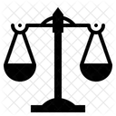 Gesetz Gleichgewicht Massstab Symbol