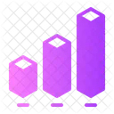 Rechteck Quadrat Balkendiagramm Symbol