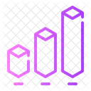 Rechteck Quadrat Balkendiagramm Symbol