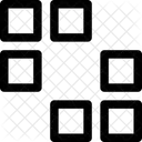 Rechtecke Pfeile Quadrate Symbol