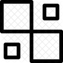 Rechtecke Quadrate Muster Symbol