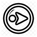 Rechter Cursorpfeil Pfeilspitze Richtungspfeil Symbol