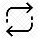 Rechts Links Synchron Symbol