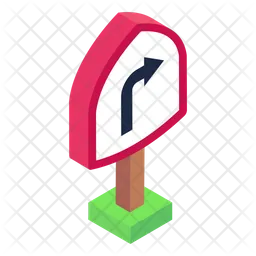 Richtiges Schild  Symbol