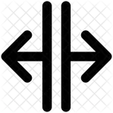 Pfeile Rechts Und Links Strassenrichtung Pfeile Symbol