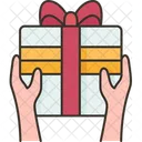 Recibir Regalo Adquirir Recibir Icono