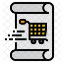 Pedido Carrito De Compras Lista De Deseos Icono