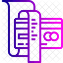 Factura Recibo Credito Icono